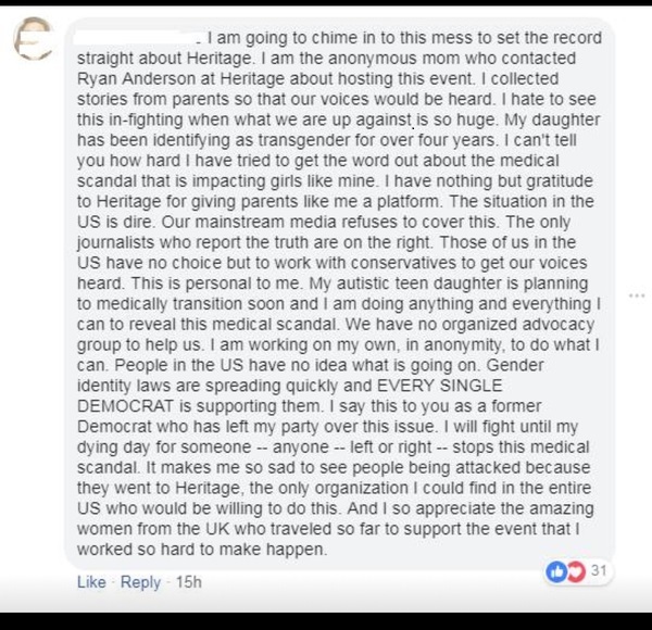 Posie Parker in the USA