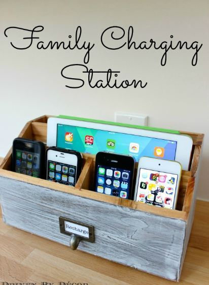 Please show me where you charge your phones