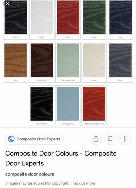 Front door colour inspiration...