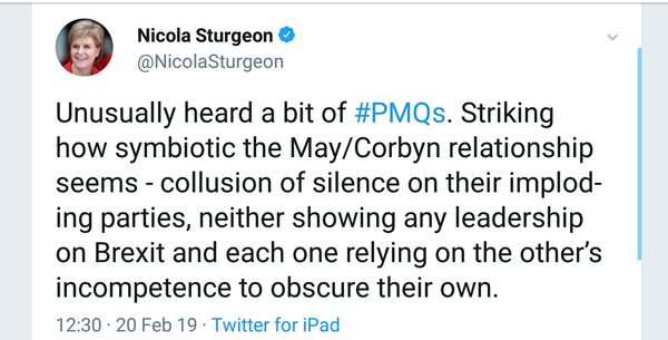 Westminstenders: Distract and divert. Just close your eyes.