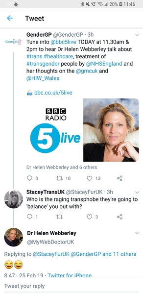 BBC 5 Live to feature HELEN WEBBERLEY!!!
