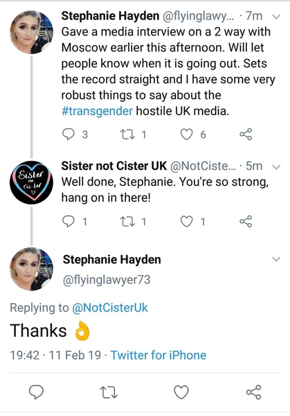 Sky News just featured story appearing in tomorrow's Sunday Mail