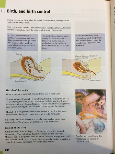 GCSE biology textbook features woman with Brazilian