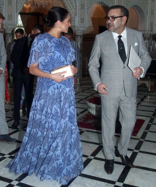 Royal style & gossip: Megs goes mad in Morocco, Kate keeps cool in Kensington