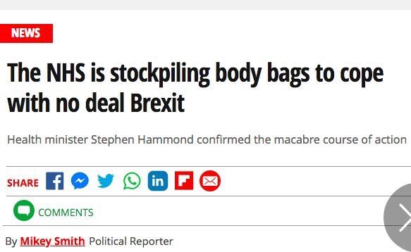 Will you be disappointed if Brexit goes smoothly