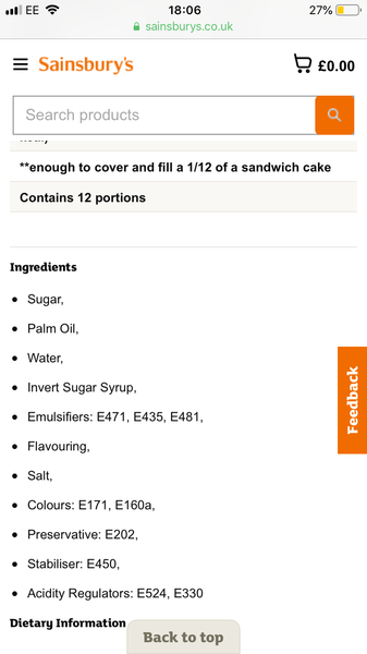 Dairy-free topping for carrot cake