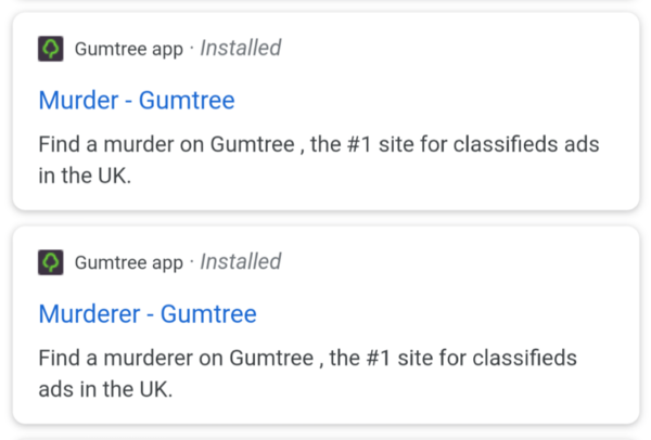 AIBU to think I won’t be a gumtree murder statistic?