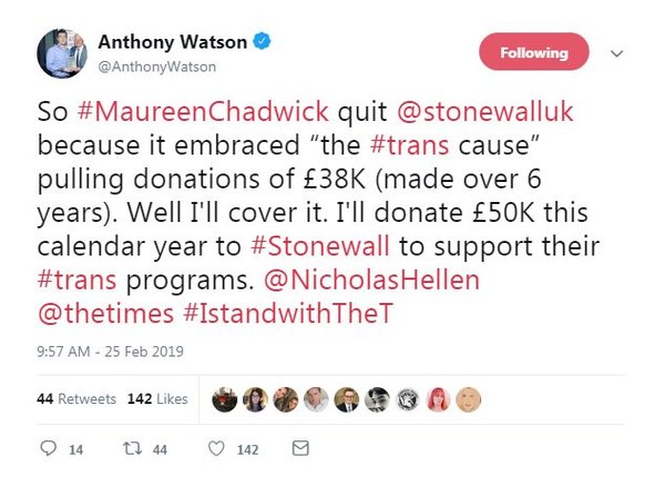 Ruth Hunt is leaving Stonewall