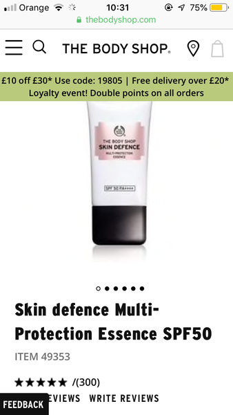 Recommend me a facial spf product please