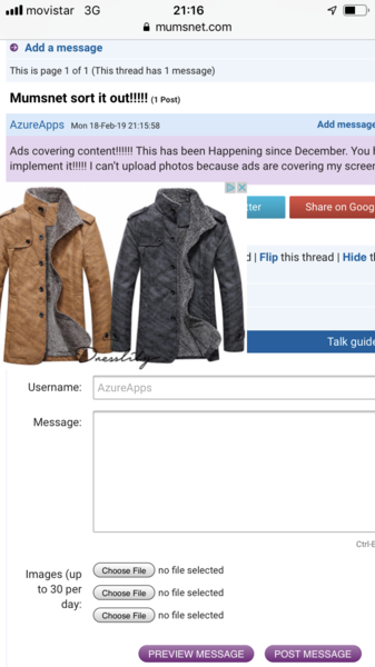 Mumsnet sort it out!!!!!