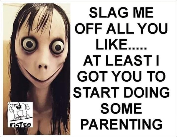 To wonder if Momo actually exists