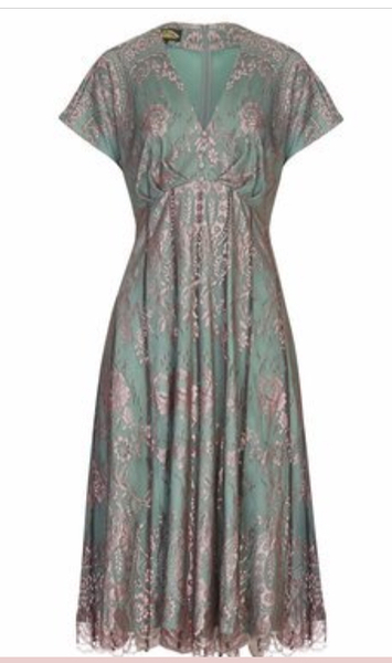 What decade do you think of when you see this dress?