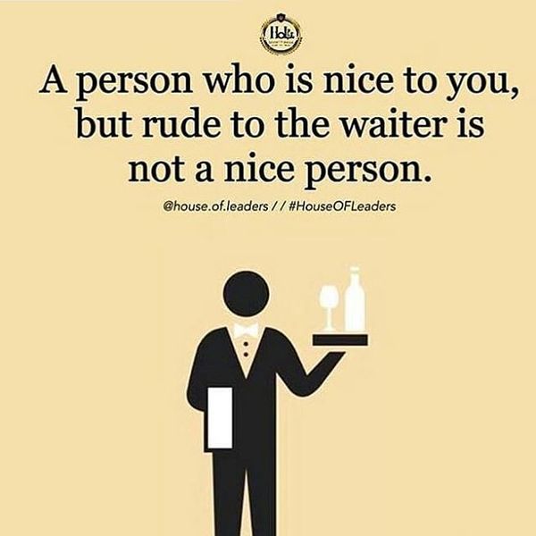 Restaurant pet peeves.