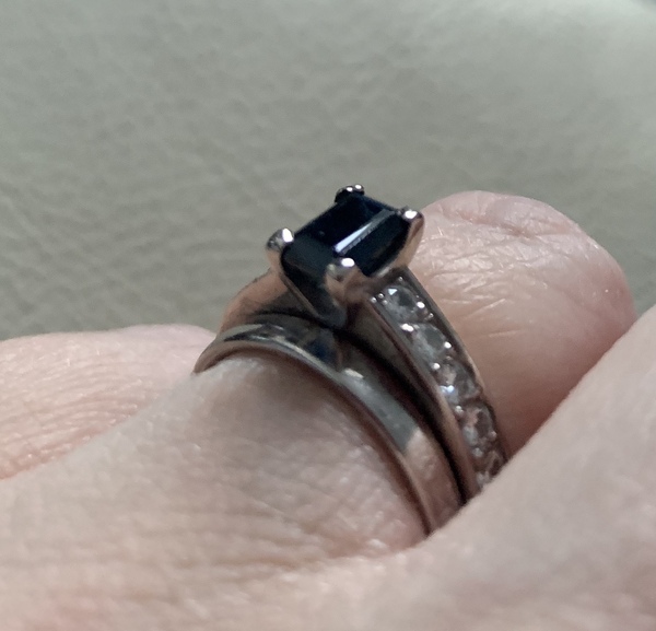 If you have a solitaire engagement ring....