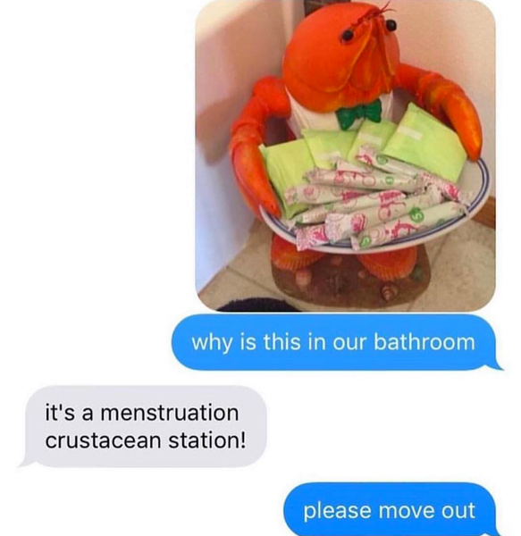 AIBU to have sanitary products on display?