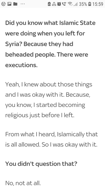 To think everyone saying Shamima Begum should rot in Syria have completely overlooked the fact that she is pregnant