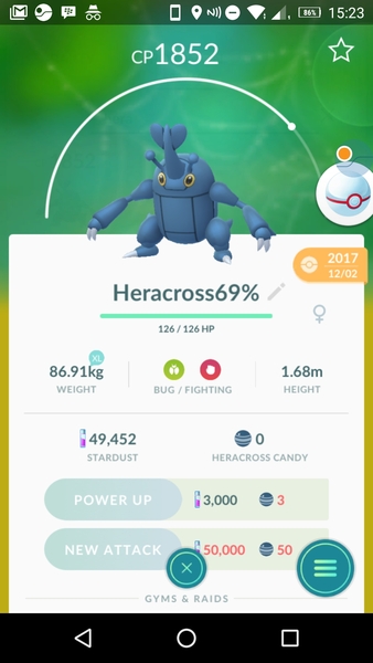 Pokemon Go #22: Papa's got a brand new Grumpig bag.