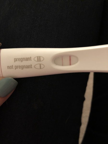Very dark line 10 DPO!