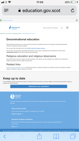 To consider a Catholic primary school?