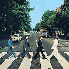 Abbey Road Crossing is very busy today, unlike me.