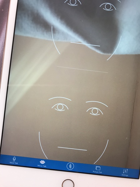 I just wanted to share the app I found that helps people with speech difficulties