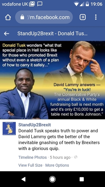 To agree with Donald tusk there is a place in hell for brexiters