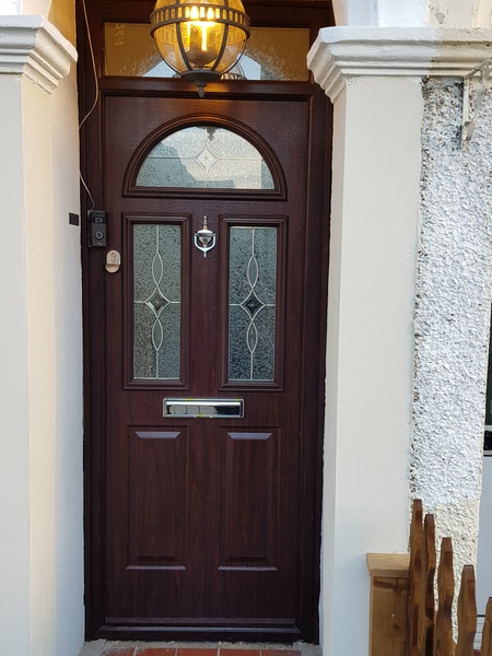 If you've gone from wood to composite front door