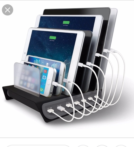 Please show me where you charge your phones