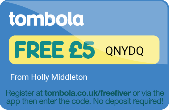 Tombola free £5 codes