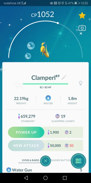 Pokemon Go #22: Papa's got a brand new Grumpig bag.