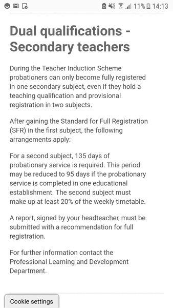 How many subjects (other than your own) could you teach if called upon to do so?