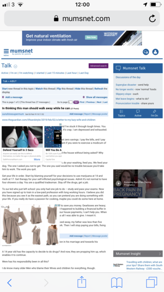 Ad taking over Browser