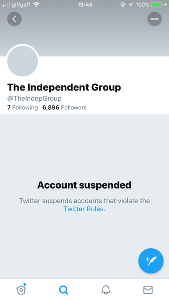 Westminstenders: Stuck in the Middle With TIGGERS