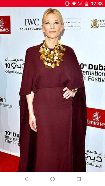 Are cape dresses aging?