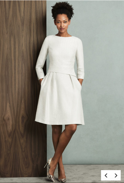 If I wasn't already married I'd wear this for my winter wedding...