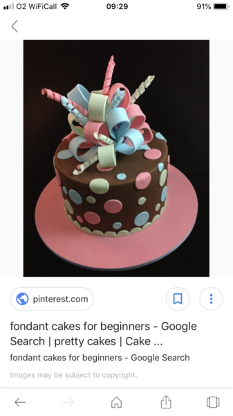 Cake decorating help