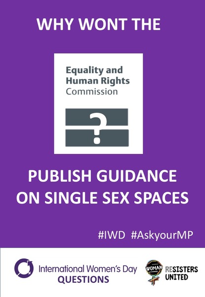 UPDATE: CONTACT/VISIT YOUR MP FOR INTERNATIONAL WOMEN'S DAY