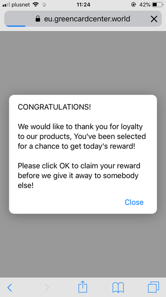 I keep getting redirected to a spam ‘FB gifts’ thing?