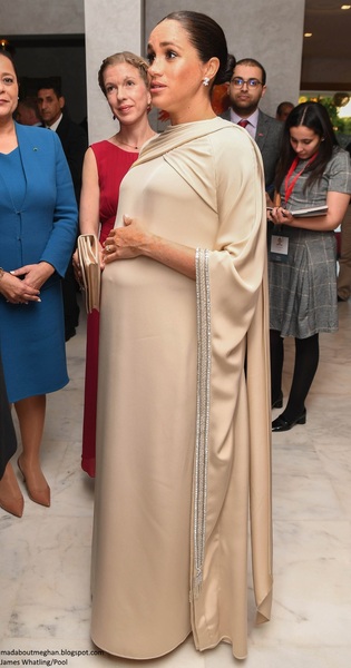 Royal style & gossip: Megs goes mad in Morocco, Kate keeps cool in Kensington