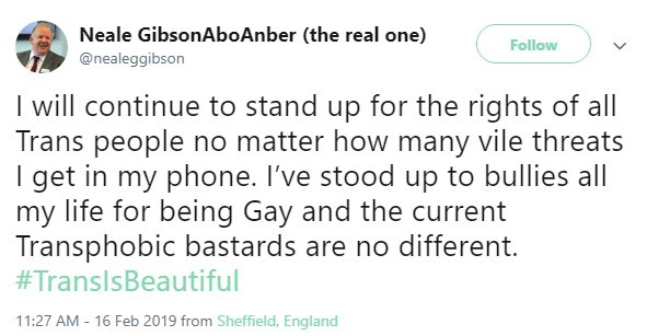I wonder why Posie is sharing this story about allegedly homophobic Christians?