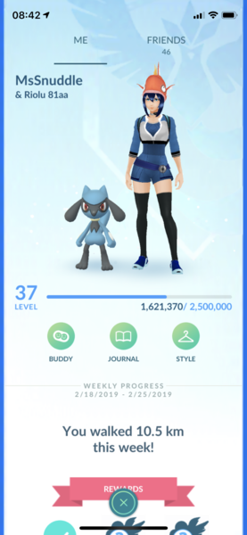 Pokemon Go #22: Papa's got a brand new Grumpig bag.