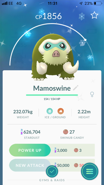 Pokemon Go #22: Papa's got a brand new Grumpig bag.