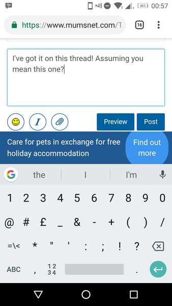 Could we get rid of the annoying bar across the bottom now please MNHQ?