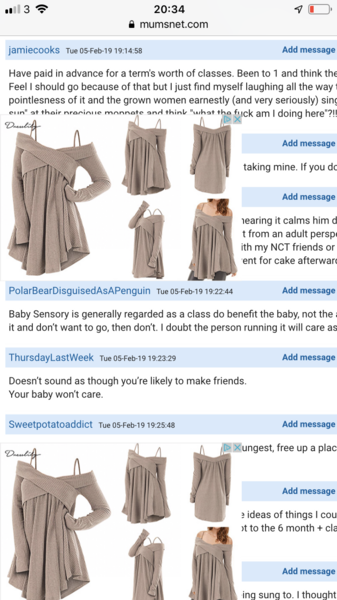 Ad taking over Browser