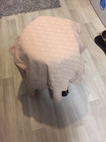 Dylon machine dye on curtains... not sure if it’d work?