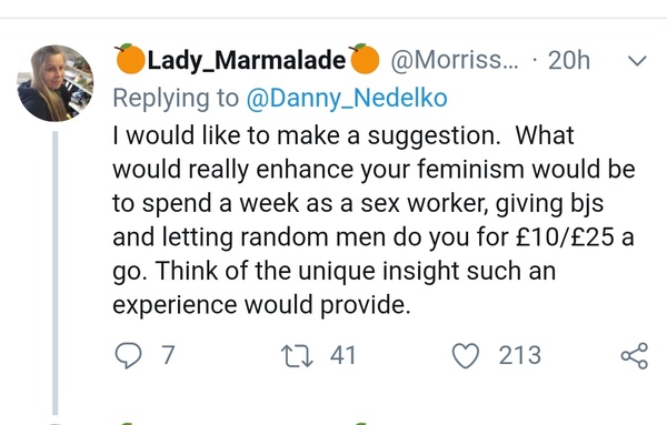Man finds his feminism through visiting sex workers