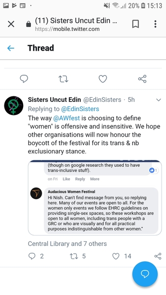 Glasgow library cancels women's event after pressure from TRAs