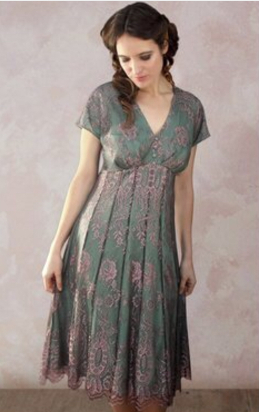 What decade do you think of when you see this dress?