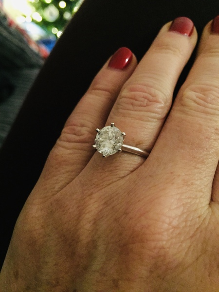 If you have a solitaire engagement ring....