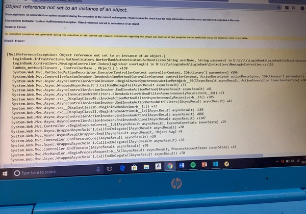 IT help please - what is this error?
